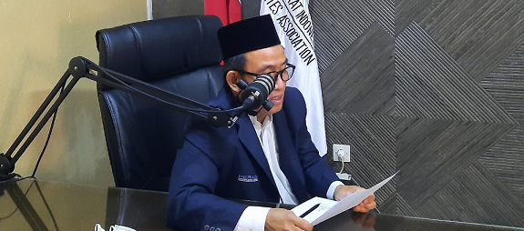 Ketua DPC Peradi Surabaya, Hariyanto. (Foto: Alief Sambogo/Ngopibareng.id)