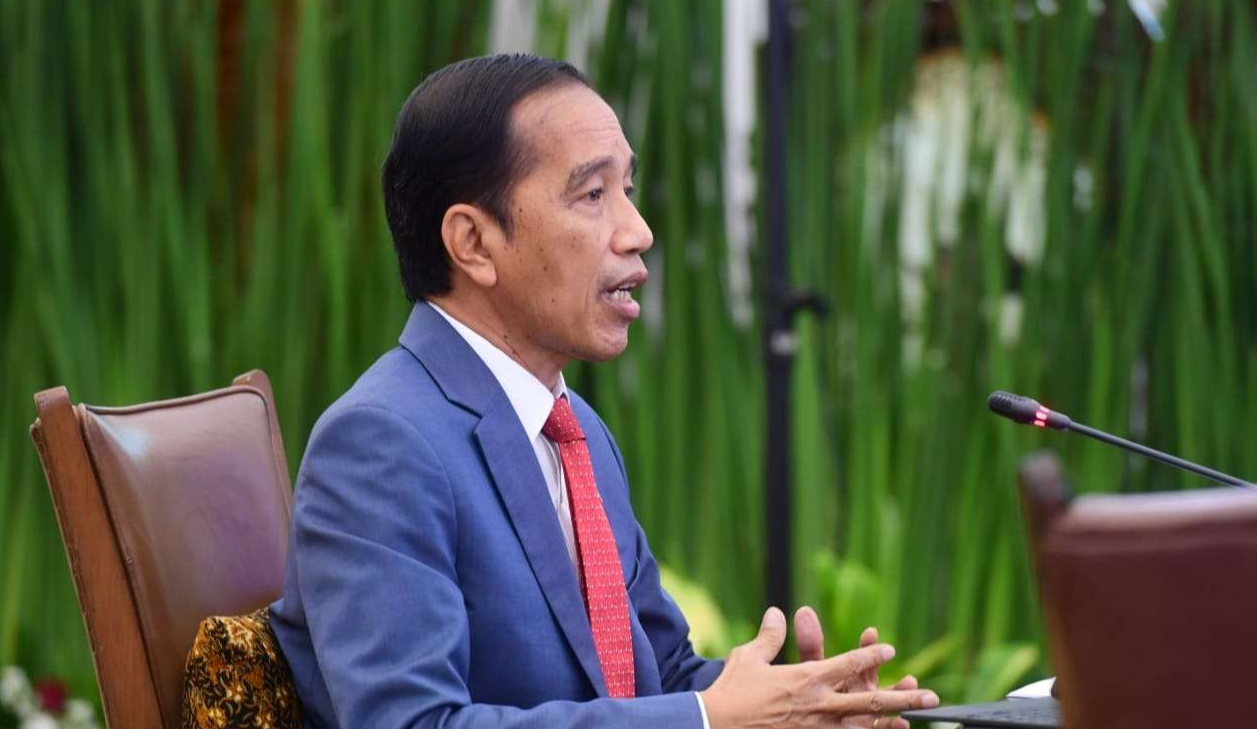 Presiden Joko Widodo berbicara soal konsensus ASEAN untuk Myanmar. (Foto: Setpres)