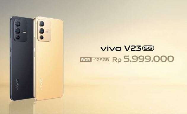 Ponsel Vivo V23 5G. (Foto: Istimewa)