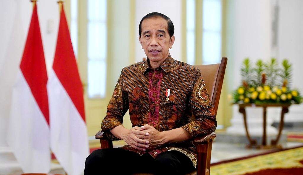 Presiden Joko Widodo sampaikan pesan hadapi lonjakan kasus covid-19 ( foto: Setpres)