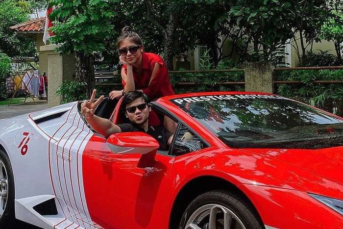 Nicholas Sean Purnama dan Ayu Thalia saat akur. (Foto: Instagram)