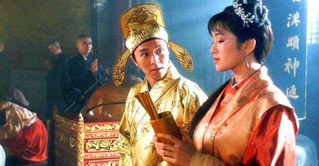 Aksi aktor Stephen Chow di film Flirting Scholar. (Foto: Win's Movie Production Ltd)