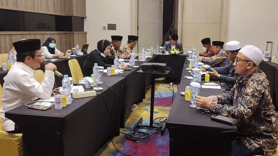 Rapat Program Majelis Masyayikh Pesantren di Kementerian Agama Jakarta. (Foto: Kemenag)
