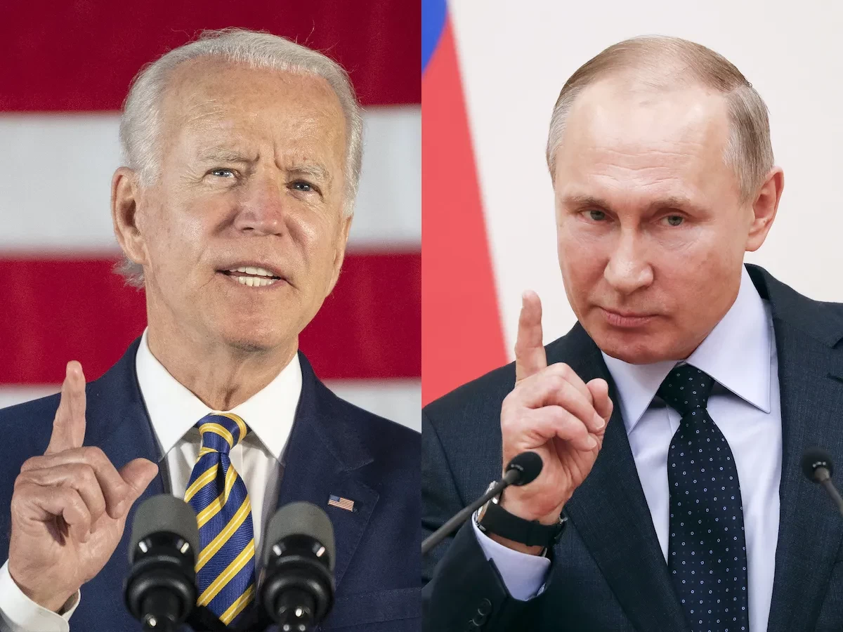 Presiden AS Joe Biden dan Presiden Rusia Vladimir Putin. (Foto: Asia-Times)