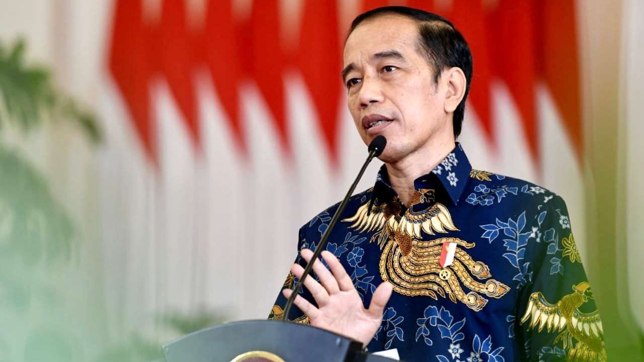 Presiden Joko Widodo minta masyarakat tetap tenang hadapi lonjakan kasus Covid-19. (Foto: Setpres)