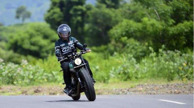 Presiden RI Joko WIdodo (Jokowi) dikenal memiliki kegemaran terhadap sepeda motor, terutama custom. (Foto: Biro Pers Sekretariat Presiden)