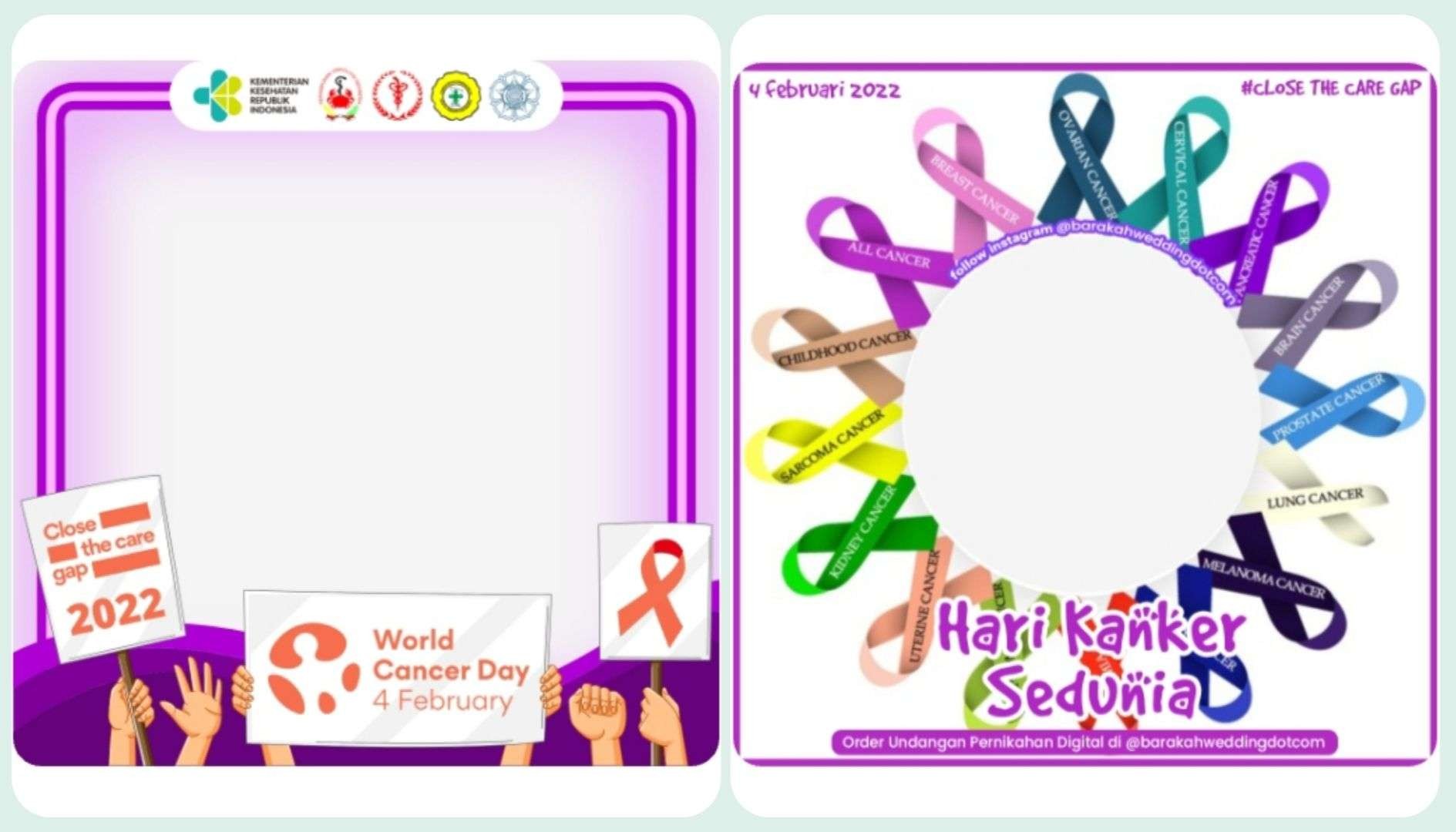 Hari Kanker Sedunia atau World Cancer Day mempunyai logo pita berbeda warna yang mempunyai makna khusus. (Foto: Istimewa)