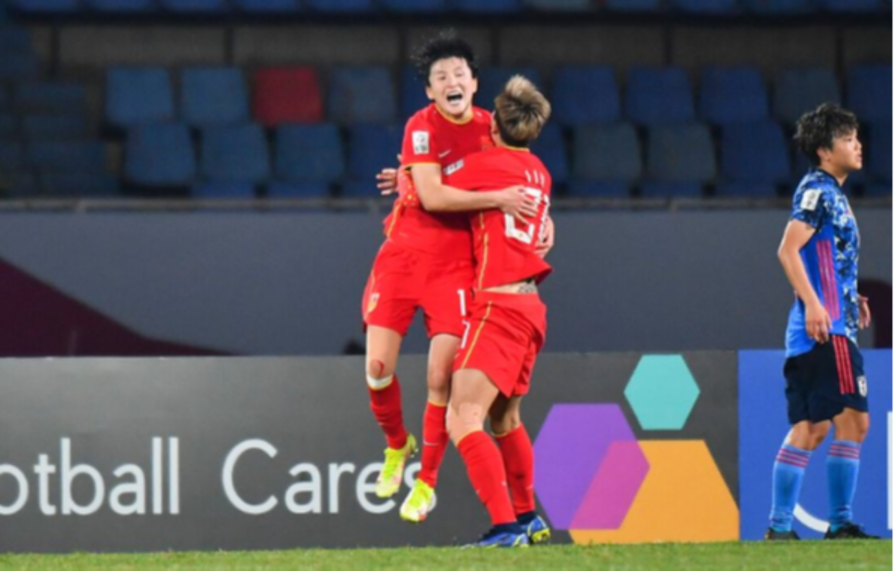 China mengalahkan Jepang di Semifinal Piala Asia Wanita 2022. China akan bertemu Korea Selatan di Final Piala Asia Wanita 2022. (Foto: AFC)