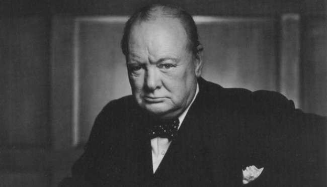 Winston Churchill, PM Inggris yang legendaris. (Foto: History of England)