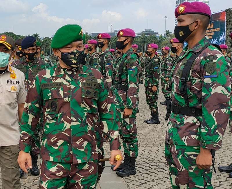 KSAD Jenderal Dudung Abdurachman akan memaksa Brigjen YAK untuk mengembalikan dana Tabungan Wajib Prajurit Angkatan Darat (TWP AD). (Foto: Ant)