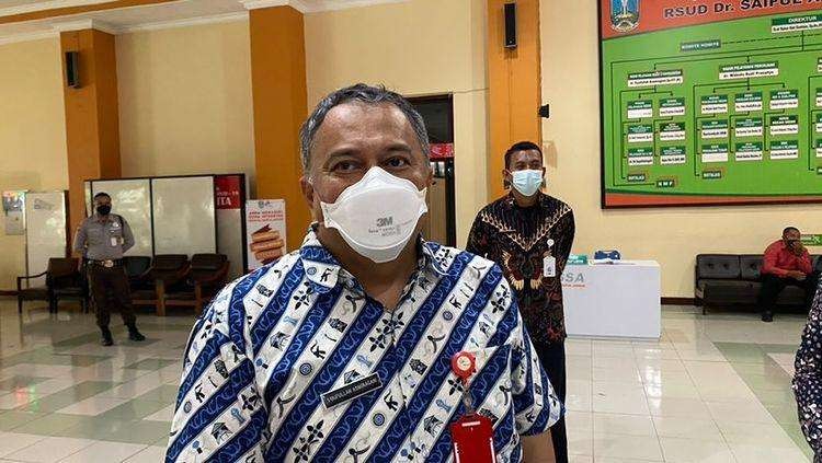 Wakil Direktur RSSA Kota Malang, dr Syaifullah Asmiragani saat ditemui di Lantai Tiga Gedung RSSA Kota Malang (Foto: Lalu Theo/ngopibareng.id)