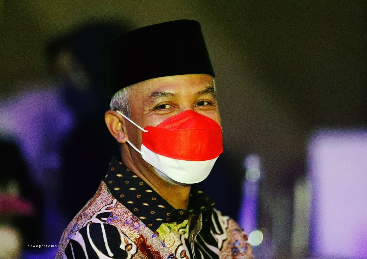Gubernur Jawa Tengah Ganjar Pranowo. (Foto ngopibareng/Dewo Pratomo)