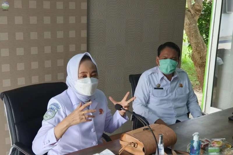 Kepala BMKG Dwikorita Karnawati melakukan audiensi dengan Gubernur Banten. (Foto: Ant)