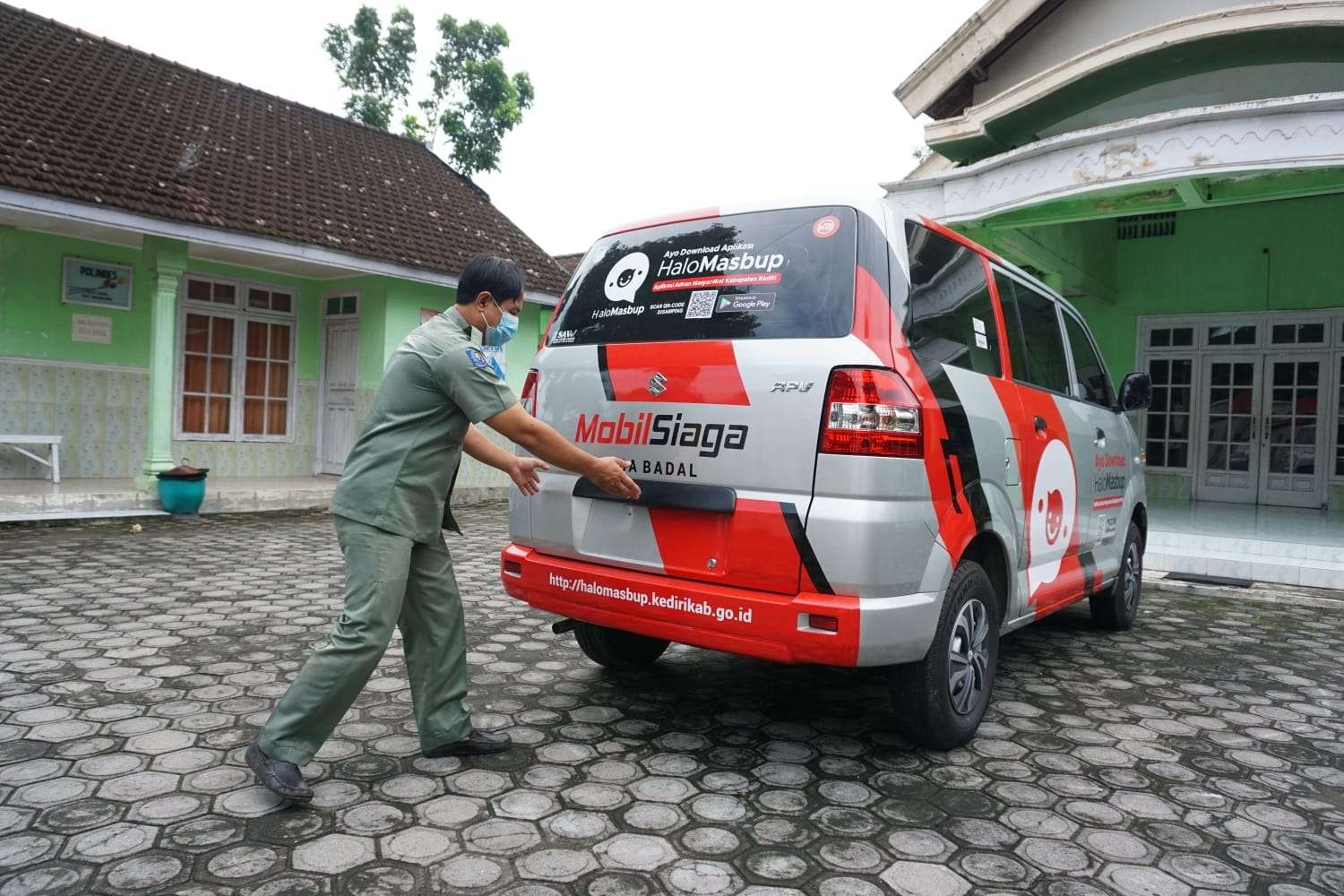 Mobil Siaga Desa bantuan dari Pemerintah Kabupaten Kediri. (Foto: Istimewa)