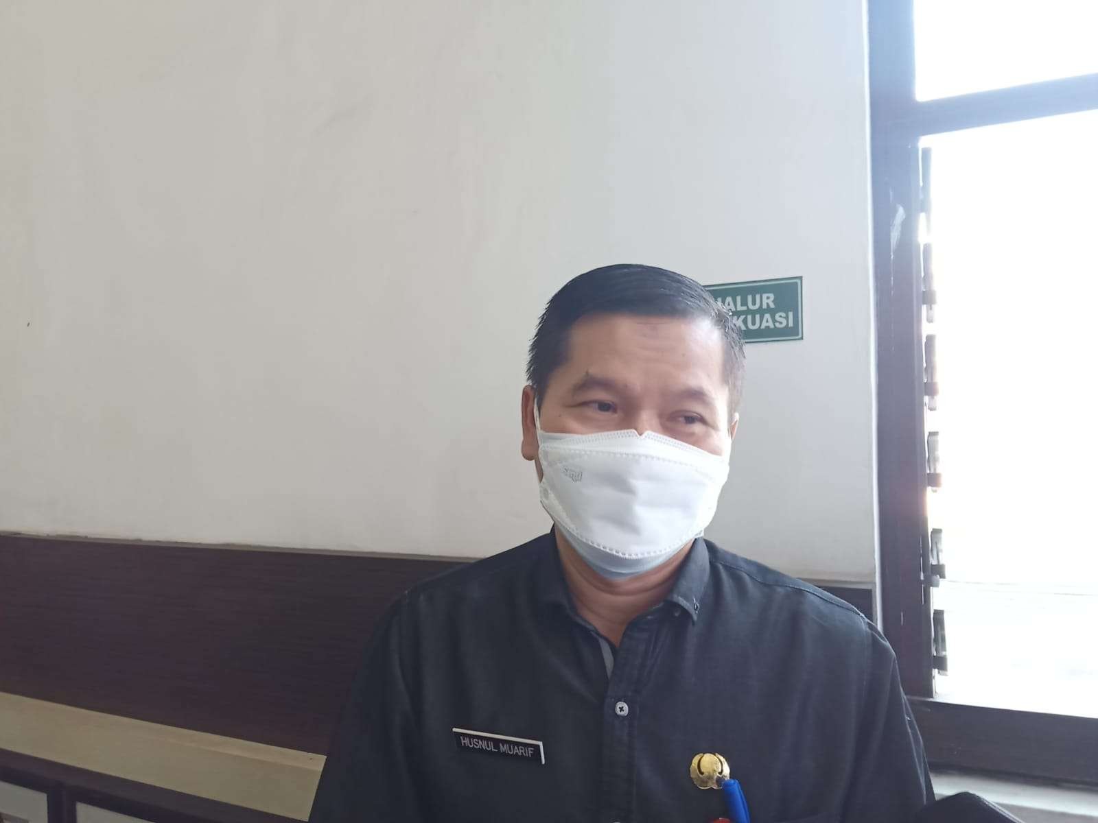 Kepala Dinas Kesehatan (Dinkes) Kota Malang, dokter Husnul Mu'arif saat berada di Balaikota Malang (Foto: Lalu Theo/Ngopibareng.id)