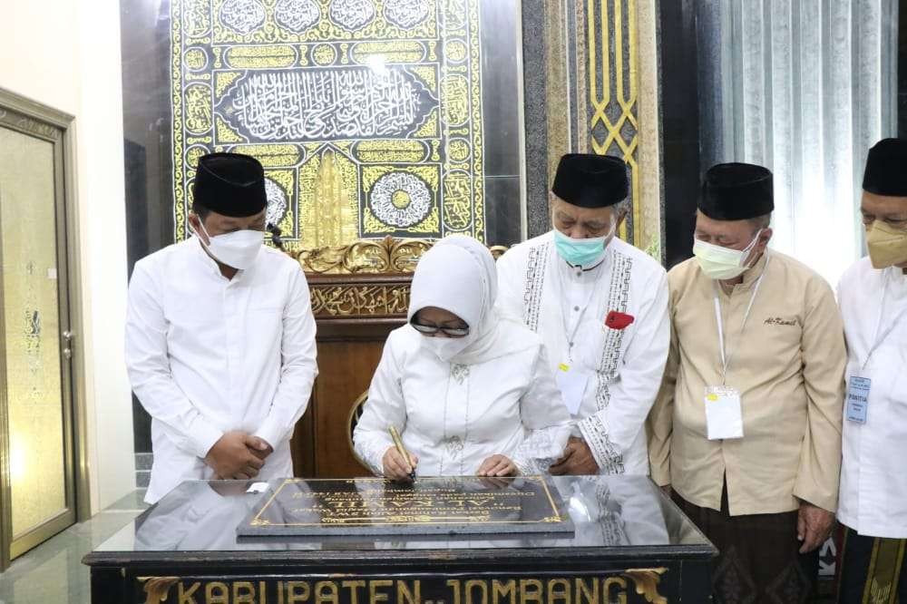 Masjid wakaf Al Kamil di Jalan Juanda Jombang diresmikan Bupati Hj Mundjidah Wahab Sabtu 19 Februari 2022. (Foto: Istimewa)