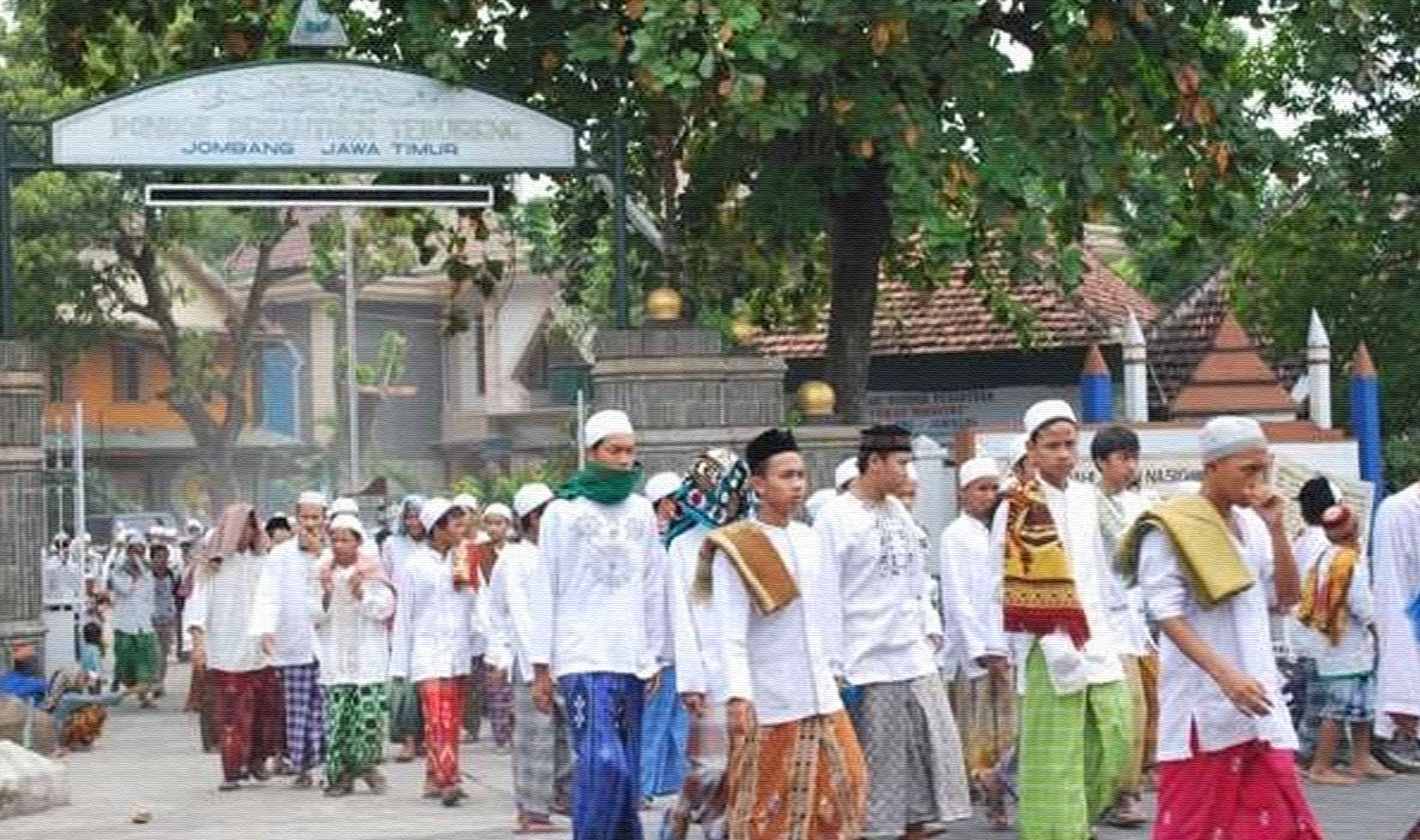 Para santri di Pondok Pesantren Tebuireng Jombang, yang didirikan KH Muhammad Hasyim Asy'ari. (Foto: Istimewa)