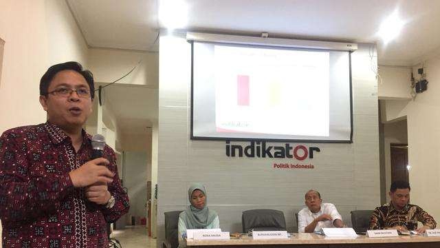 Direktur Eksekutif Indikator Politik Indonesia, Burhanudin Muhtadi. (Foto: Istimewa)