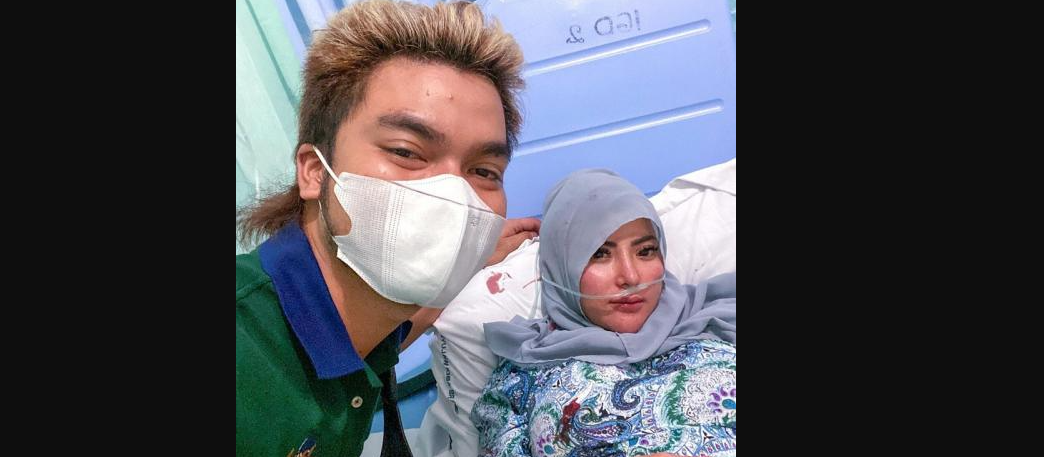 Ayu Aulia sudah siuman usai menjalani perawatan di rumah sakit. Ia disebut melakukan percobaan bunuh diri. (Foto: Instagram Fahmi Aditian)