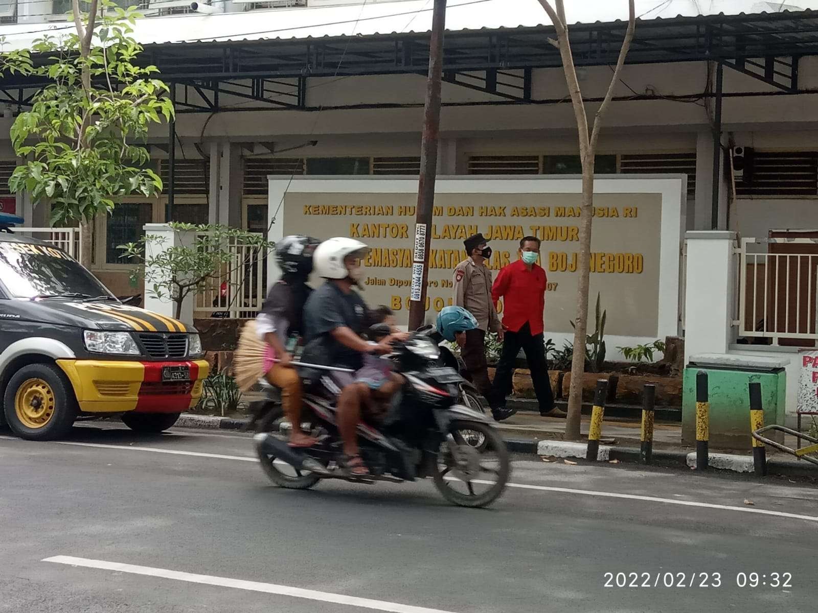 Gedung Lembaga Pemasyarakatan Kelas II A Bojonegoro di Jalan Diponegoro, Kota Bojonegoro, Rabu 23 Februari 2022. (Foto: Sujatmiko/Ngopibareng.id)