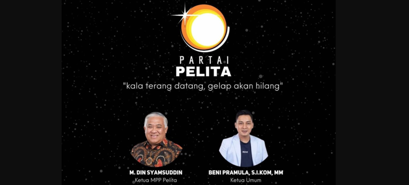 Partai Pelita dideklarasikan oleh Din Syamsuddin. (Foto: Istimewa)