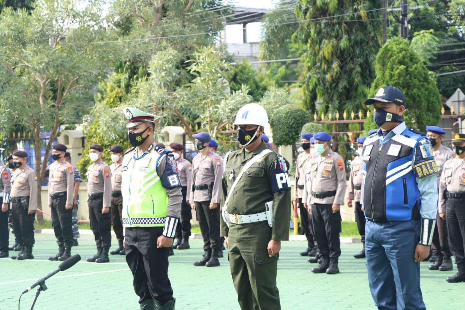 Apel gelar pasukan dalam rangka Operasi Keselamatan Semeru 2022. (Foto: Istimewa)