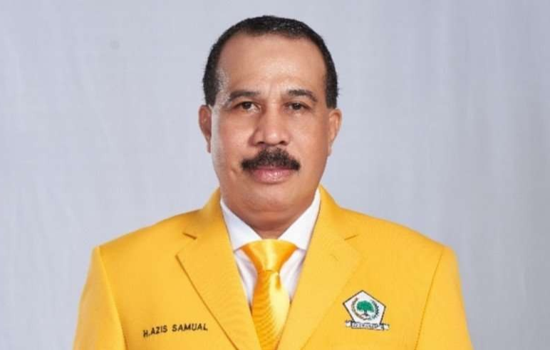 Politikus Golkar Azis Samual, tersangka dalang pengeroyokan Ketua KNPI Haris Pertama. (Foto: Istimewa)