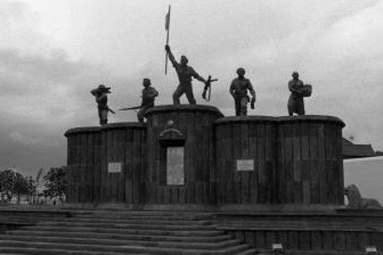 Monumen Serangan Umum 1 Maret berada di area sekitar Museum Benteng Vredeburg yaitu tepat di depan Kantor Pos Besar Yogyakarta. Monumen ini dibangun untuk memperingati serangan tentara Indonesia terhadap Belanda pada 1 Maret 1949. (Foto: Istimewa)