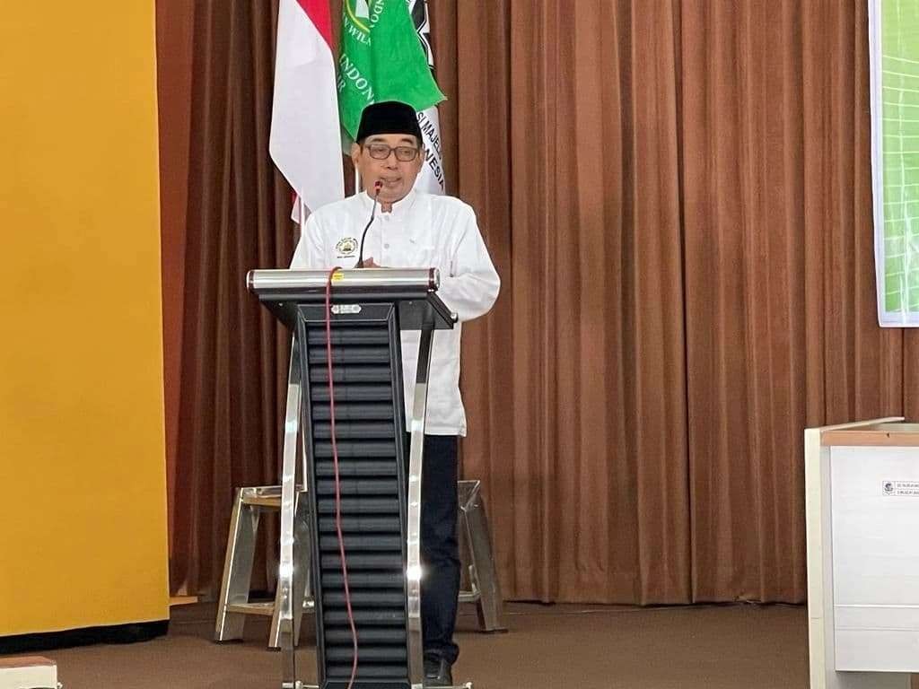 Ketua DMI Surabaya Arif Afandi dalam Rapat Kerja Daerah (Rakerda), Minggu 6 Maret 2022.  (Foto: Ist)