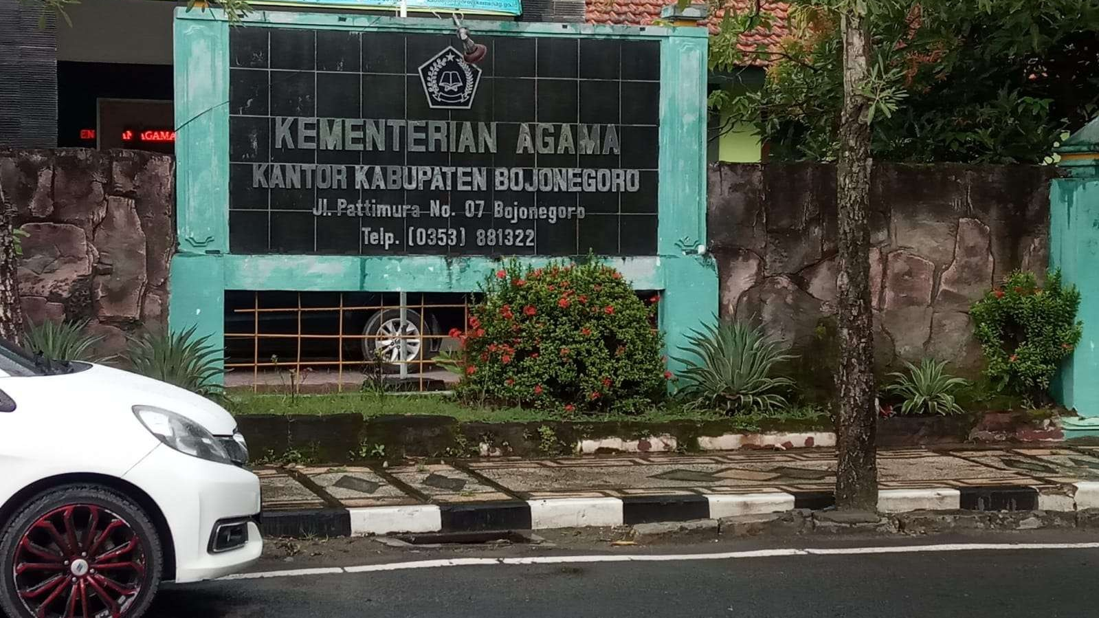 Kantor Kementerian Agama RI di Bojonegoro, di Jalan Patimura Kota Bojonegoro.(Foto:Sujatmiko/Ngopibareng.id)