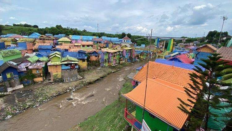 Kampung Wisata Warna-Warni Jodipan (Foto: Lalu Theo/ngopibareng.id)