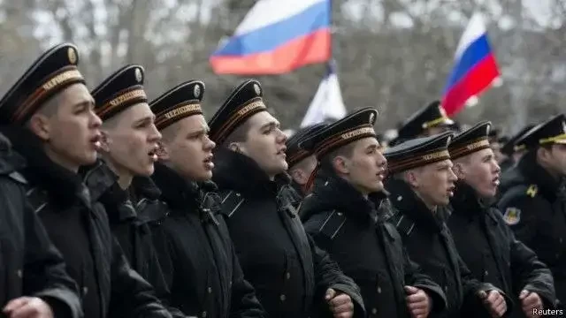 Pasukan Rusia di Ukraikan. (Foto: bbc)
