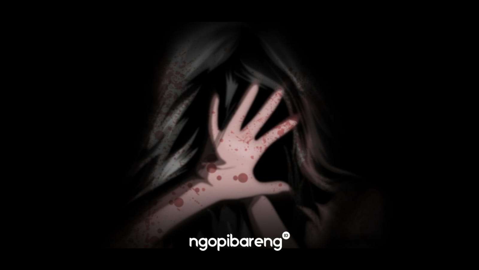 Ilustrasi korban kekerasan seksual oleh oknum polisi. (Grafis: Fa Vidhi/Ngopibareng.id)