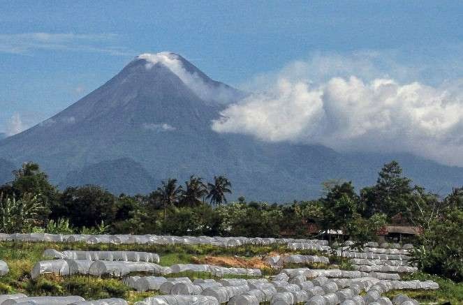 Kondisi vulkanis Gunung Merapi. (Foto: AFP)