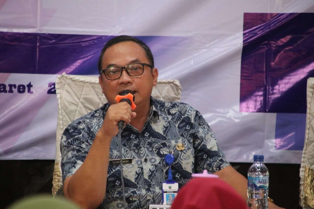 Kepala Badan Penanggulangan Bencana Daerah (BPBD) Provinsi Jateng, Bergas C. Penanggungan (Foto: Ahmad Sampurno/Ngopibareng.id)