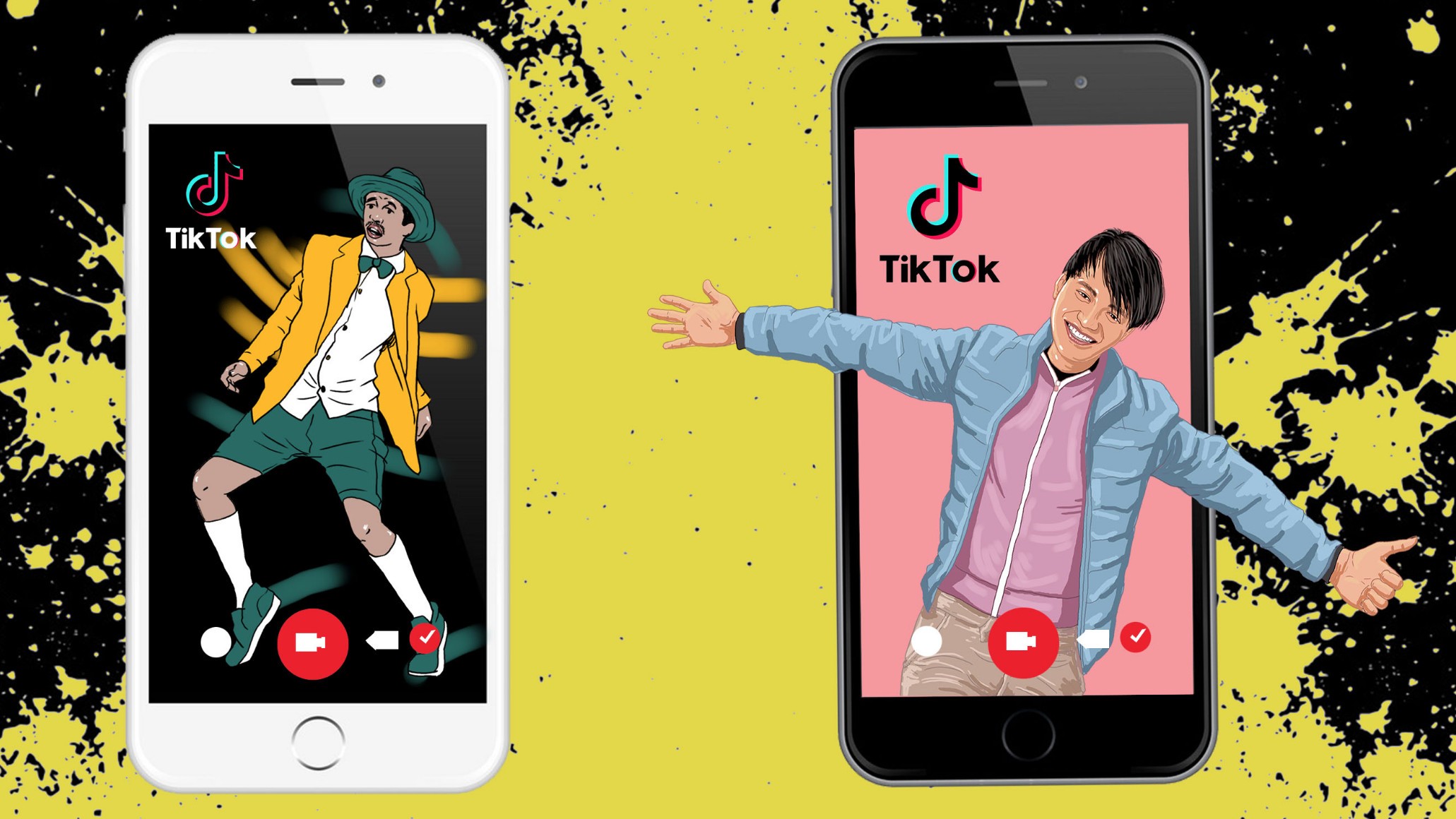 Ilustrasi cara mengedit video di aplikasi TikTok. (Foto: Istimewa)