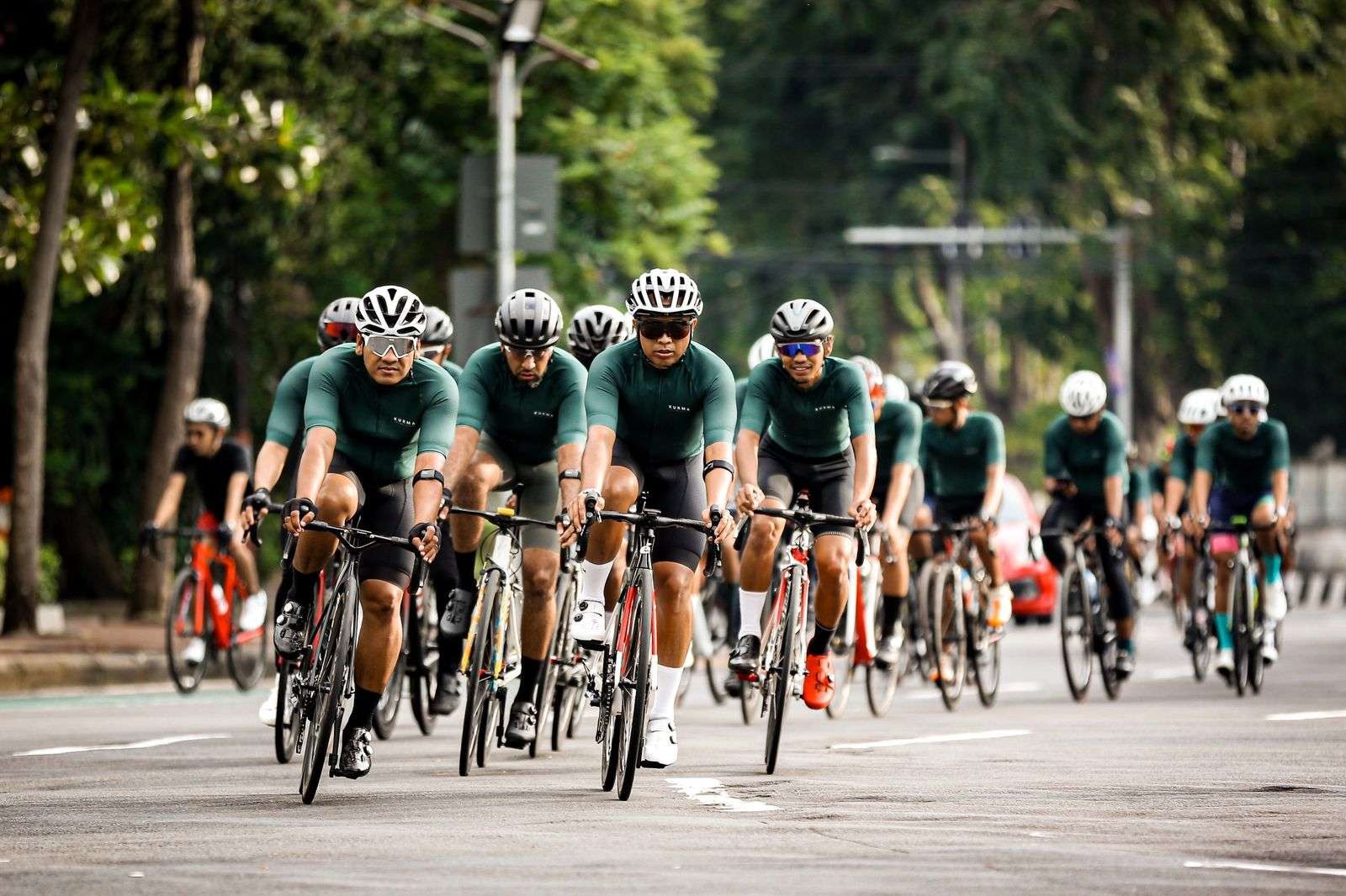 KurmaCC berawal dari tujuh cyclist berkembang hingga 37 cyclist. (Foto: Istimewa)