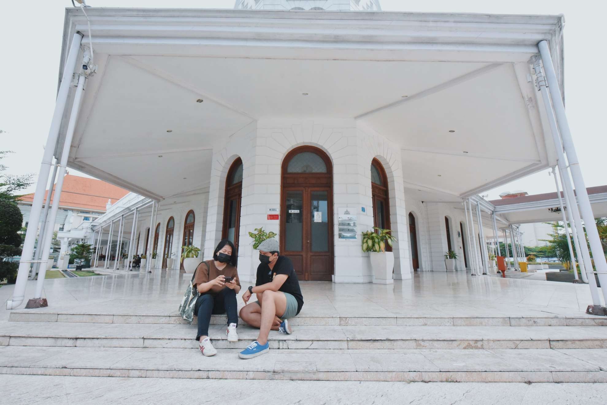 Wisata Alun-Alun Surabaya yang mulai dibuka kembali untuk umum mulai hari ini. (Foto: Istimewa)
