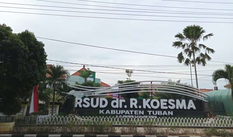 RSUD dr. Koesma Tuban nampak dari depan (Foto: Khoirul Huda/Ngopibareng.id)