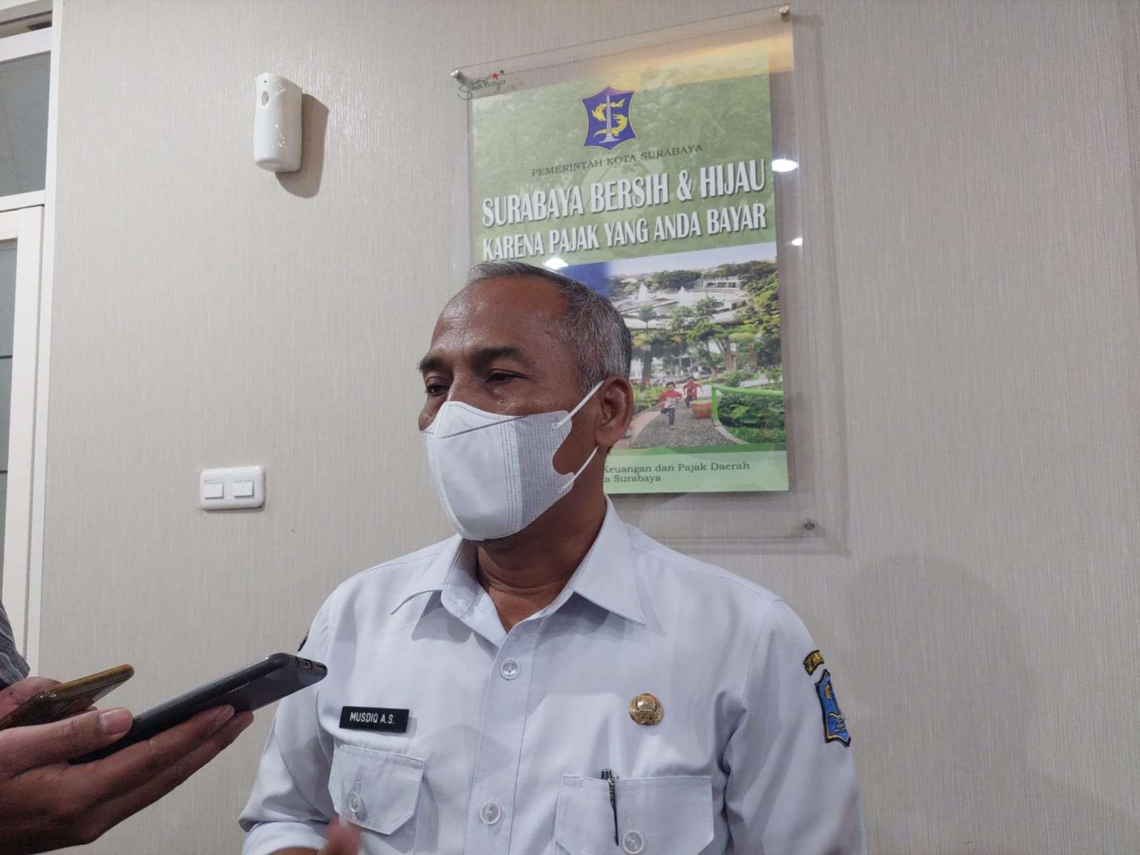 Kepala Badan Pendapatan Daerah (BPD ) Surabaya, Musdiq Ali Suhudi. (Foto: Istimewa)