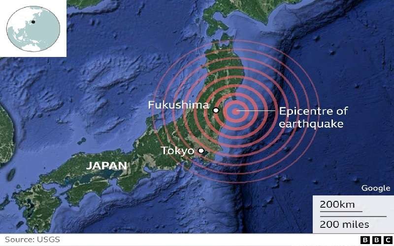 Gempa di Jepang, khususnya di Tokyo. (Foto: Istimewa)