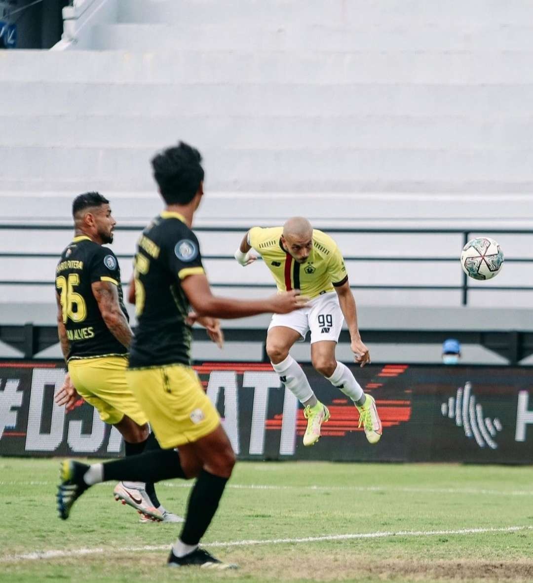 Persik kalah lawan Barito Putera dalam laga pekan 32 Liga 1 di Stadion I Wayan Dipta,Gianyar, Bali, Sabtu, 19 Maret 2022. (Foto: Istimewa)
