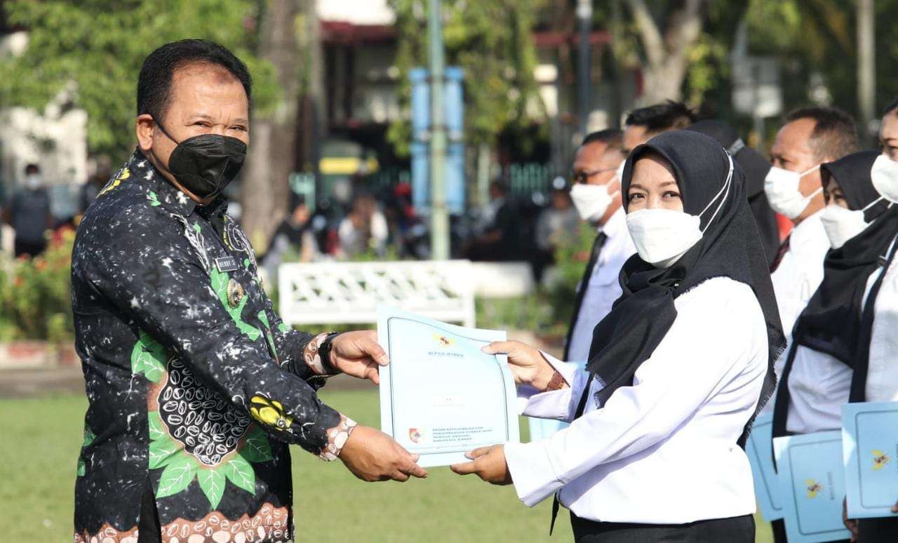 Sebanyak 1.353 P3K Guru di Kabupaten Jember mendapat SK (Foto: Istimewa)