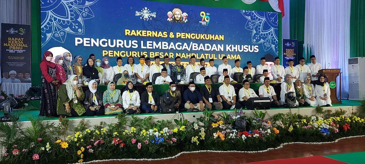 Rakernas dan Pengukuhan Pengurus Lembaga/Badan Khusus PBNU di Ponpes Cipasung, Tasikmalaya, Jawa Barat. Rakernas berlangsung 24-25 Maret 2022. (Foto: Istimewa)