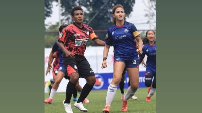 Laga Arema FC Women versus Persitoli Papua di babak semifinal Piala Pertiwi (Instagram:@aremafcwomen)