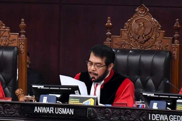 Ketua Mahkamah Konstitusi (MK) Anwar Usman. (Foto: Istimewa)