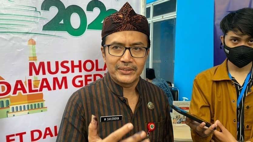 Kepala Diskopindag Kota Malang, Muhammad Sailendra saat ditemui di Gedung Kartini. (Foto: Lalu Theo/Ngopibareng.id)