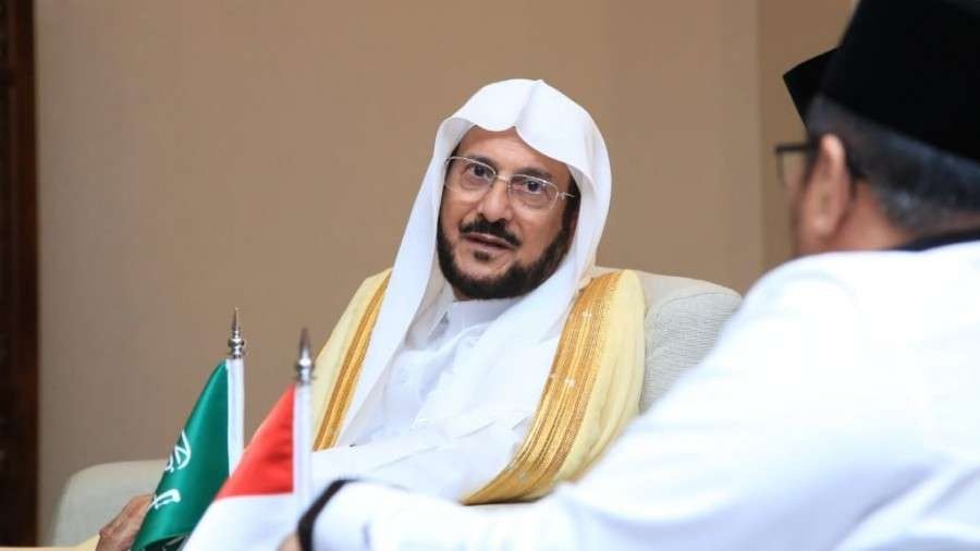 Menteri Urusan Islam, Dakwah, dan Penyuluhan Arab Saudi, Syaikh Dr. Abdullatif bin Abdulaziz. (Foto: Kemenag)