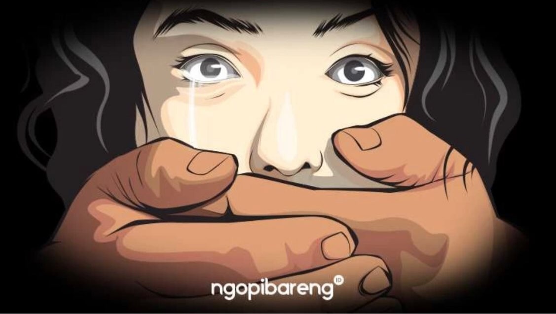 Ilustrasi pemerkosaan anggota Satpol PP kepada LC (Foto: dok. Ngopibareng.id)