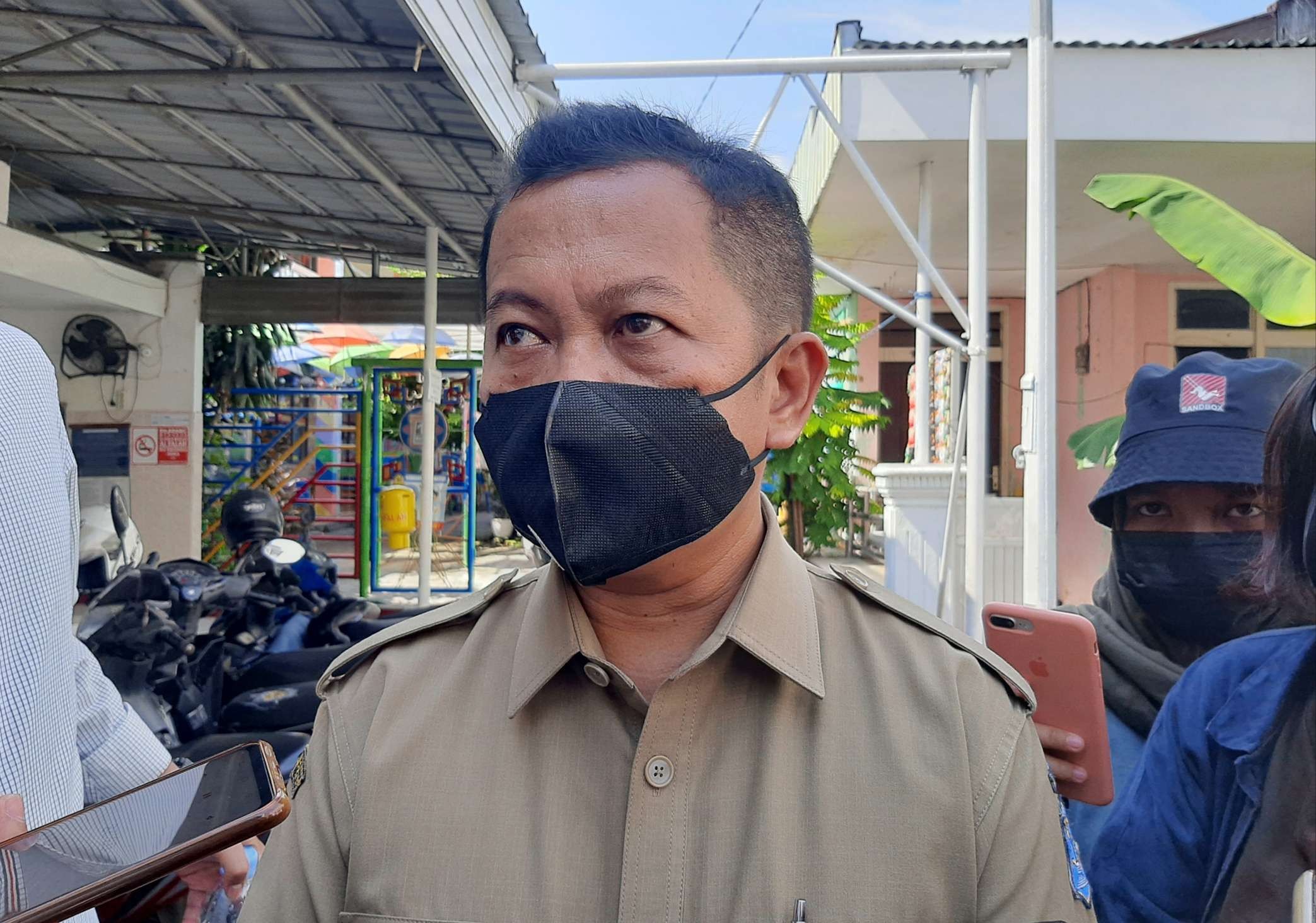 Kepala Dinkopumdag, Kota Surabaya, Fauzie Mustaqiem Yos saat ditemui beberapa waktu lalu. (Foto: Pita Sari/Ngopibareng.id)